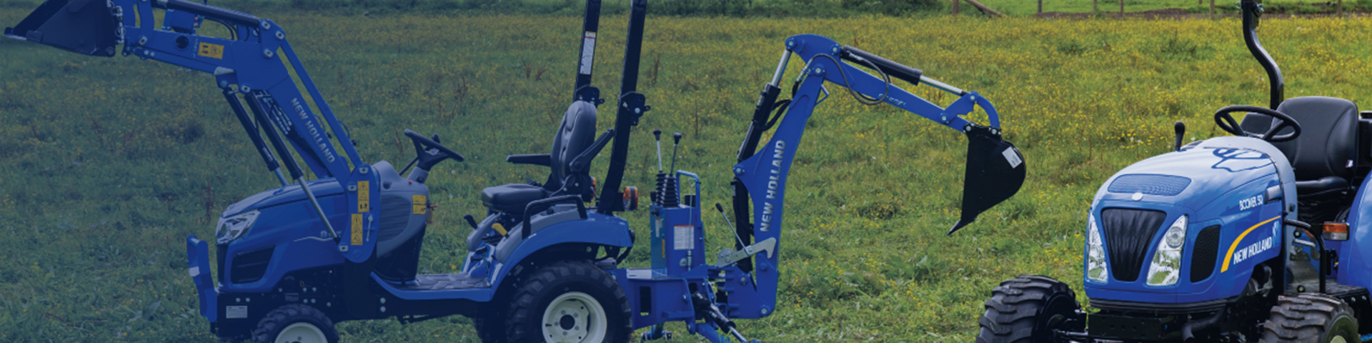 Boomer Series tractor hero image header for New Holland ANZ