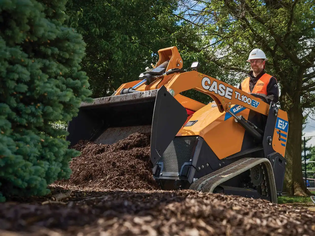 CASE TL100EV Electric Mini Track Loader | Compact Power & Versatility ...