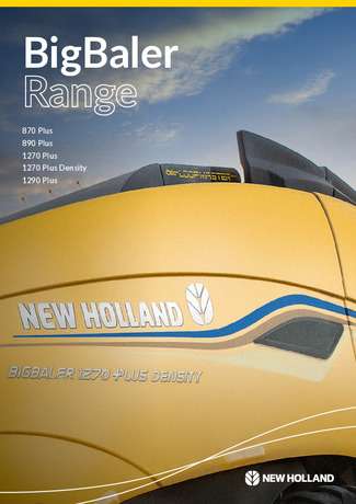 New Holland Big Baler Plus Range Brochure