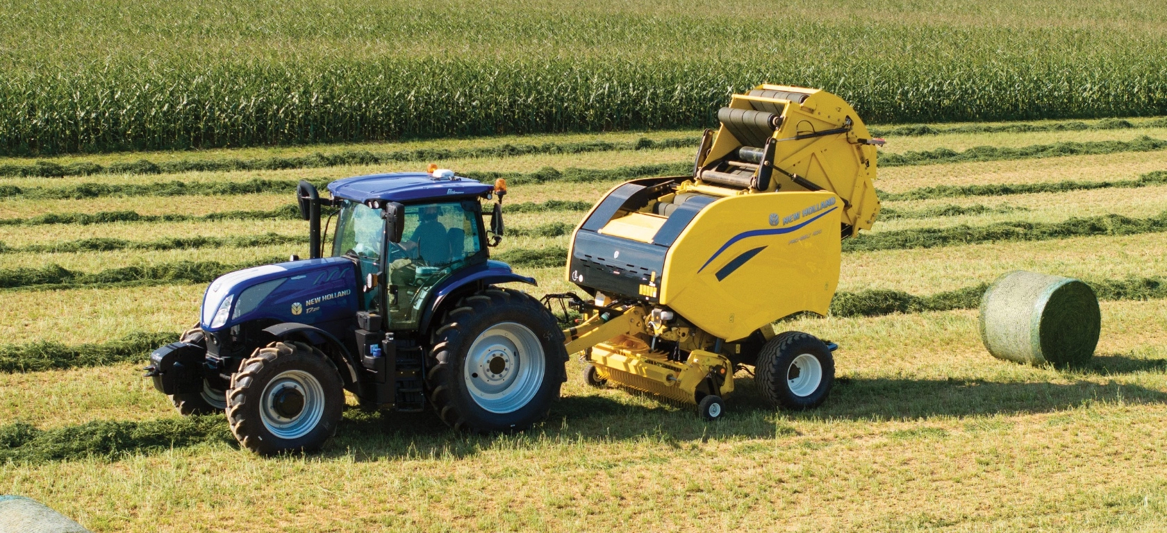 Pro-Belt™ Round Baler releases a new bale