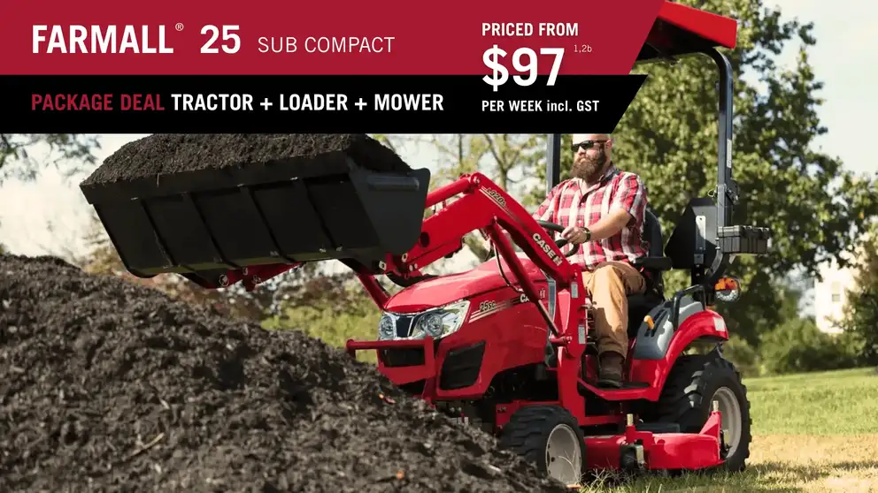 Case IH Australia geared up offers across tractor range and other implements