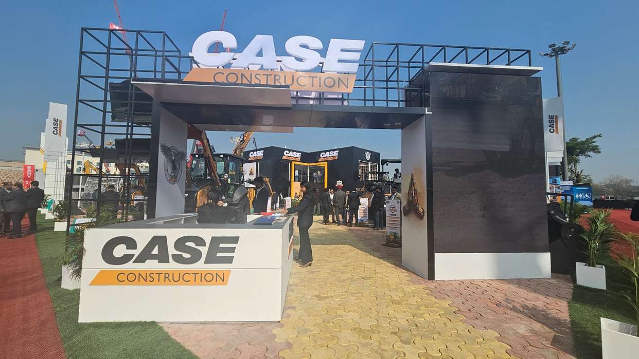 CASE Construction India shines at Bharat Mobility