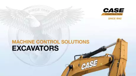 Machine Control Solutions - Excavators Brochure