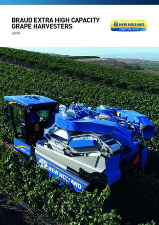 BRAUD 9090X GRAPE HARVESTER - Brochure
