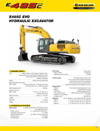 Technical Brochure - E485C-EVO