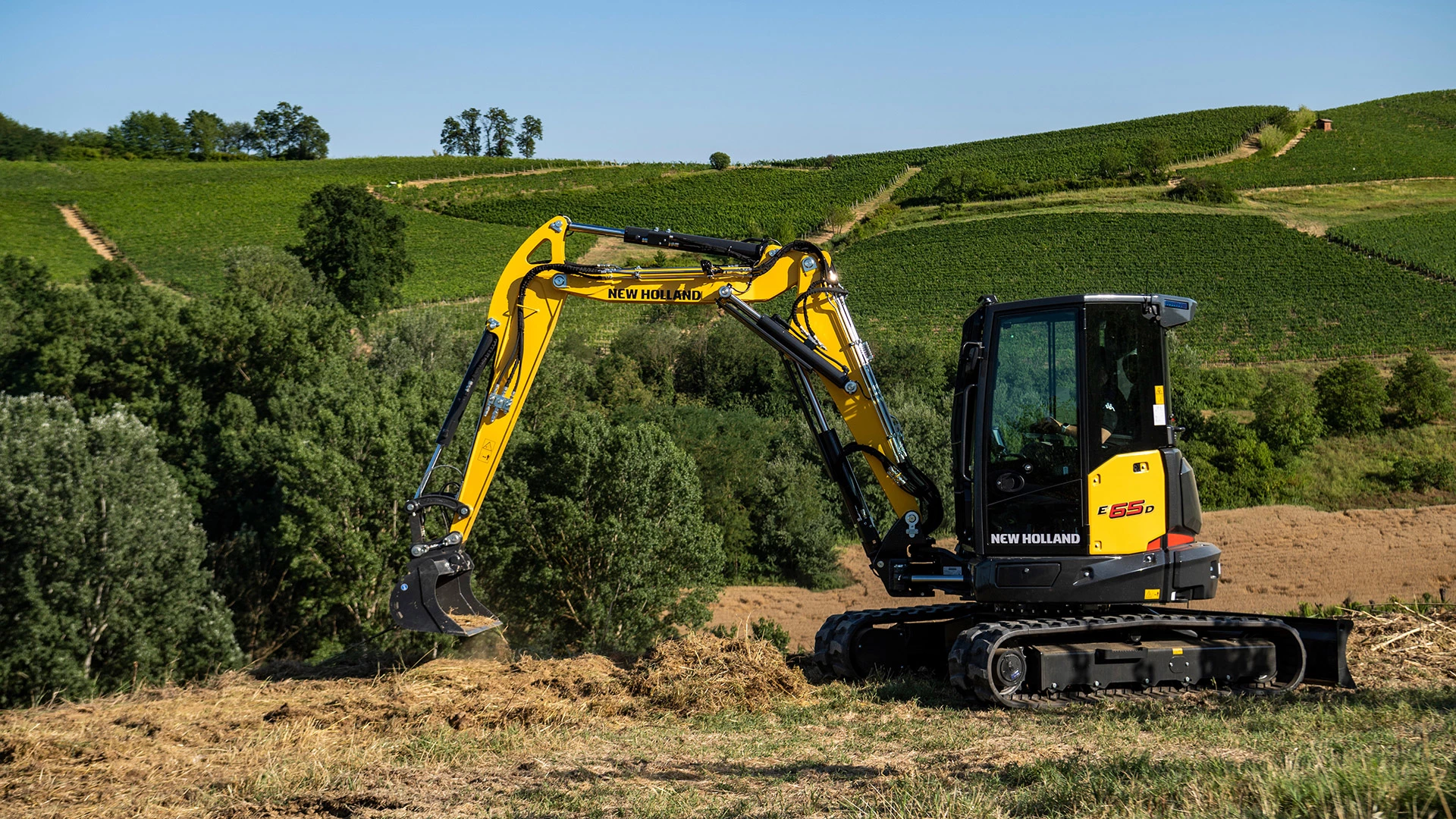 MINI-RAUPENBAGGER DER D-SERIE