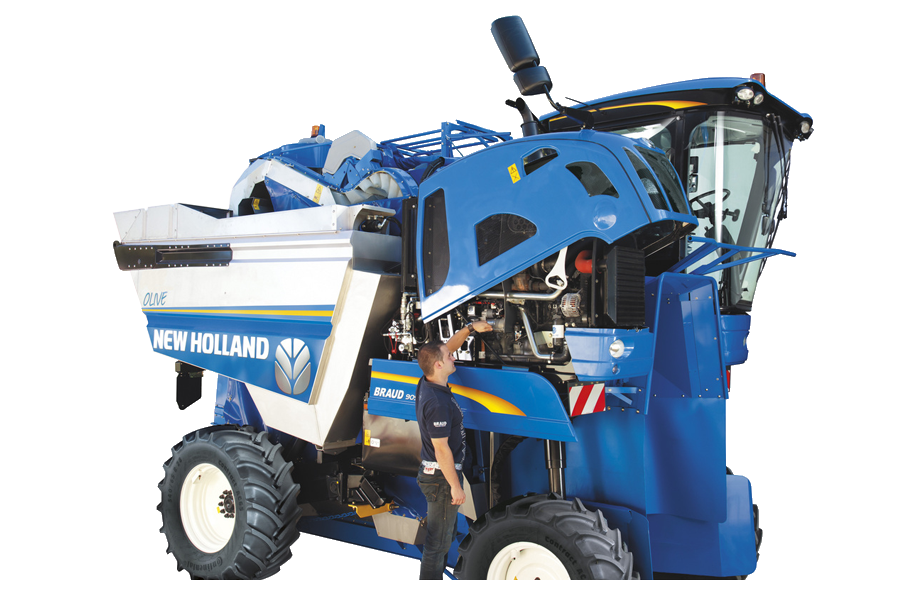 Braud 9090X Olive Harvester